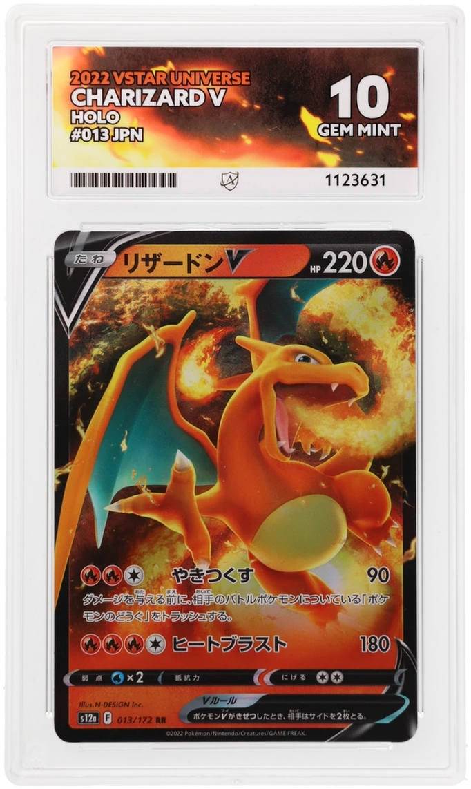 Charizard V (JP) Ace 10 Gem Mint