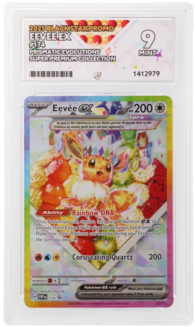 Eevee ex, Ace Grading 9