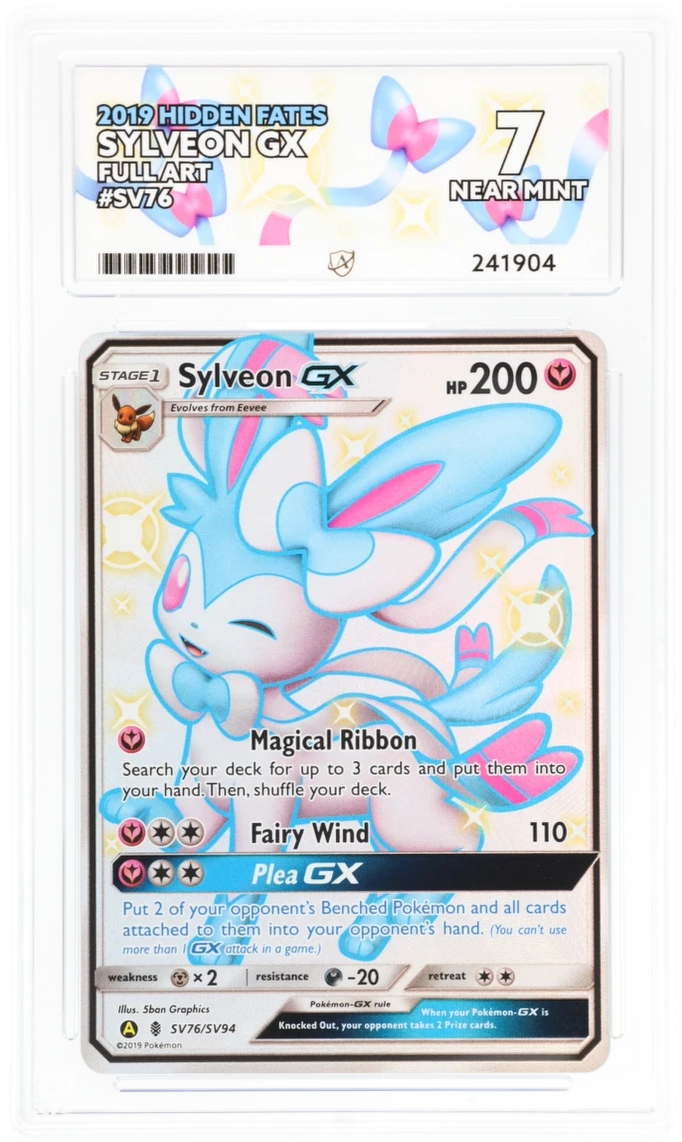 Cert #241904 - 2019 - Sylveon GX - Hidden Fates - SV76/SV94 - Full