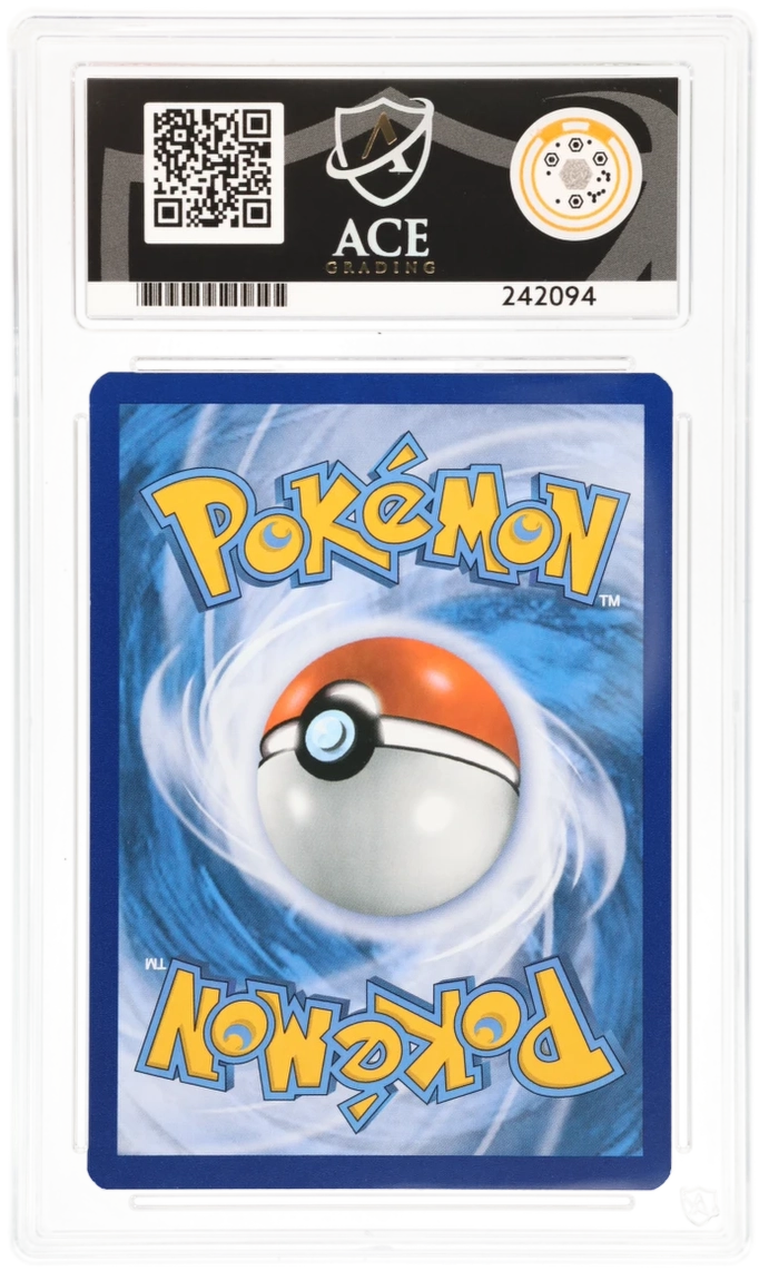 Cert #242094 - 2017 - Ash's Pikachu - Black Star Promo - SM108 - I