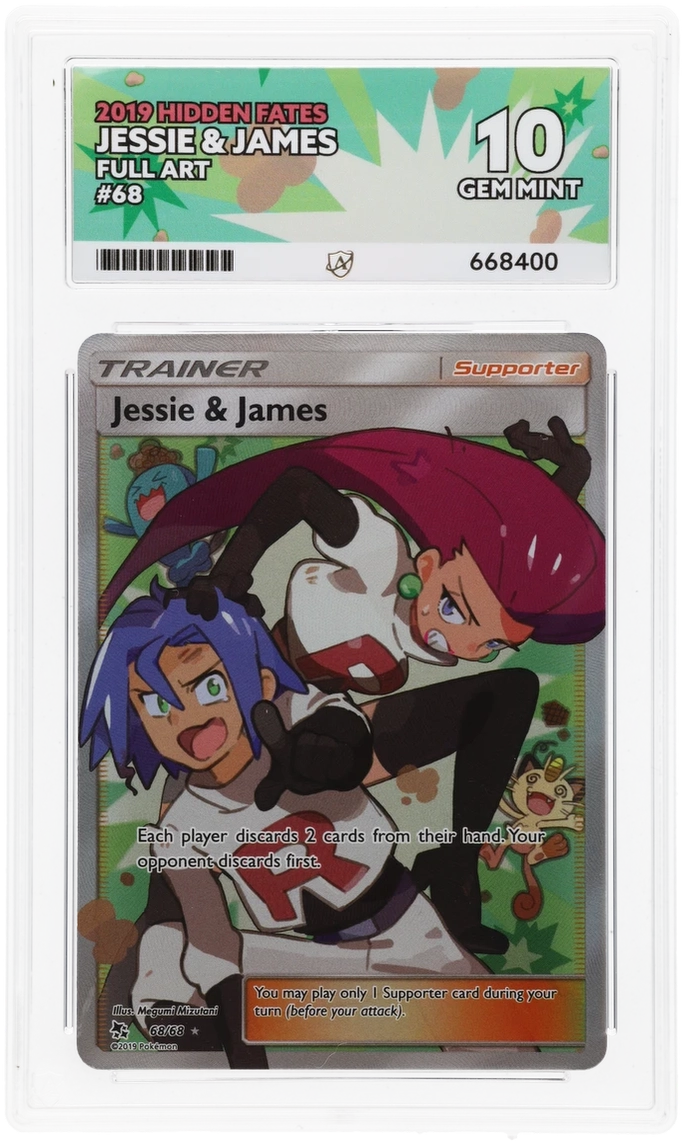 Cert #668400 - 2019 - Jessie & James - Hidden Fates - 68/68 - Full