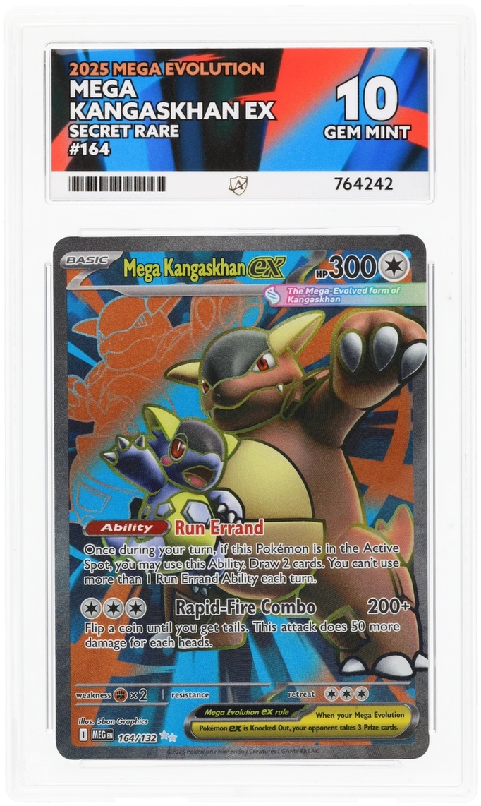 Ace 10 Gem Mint Mega Kangaskhan ex