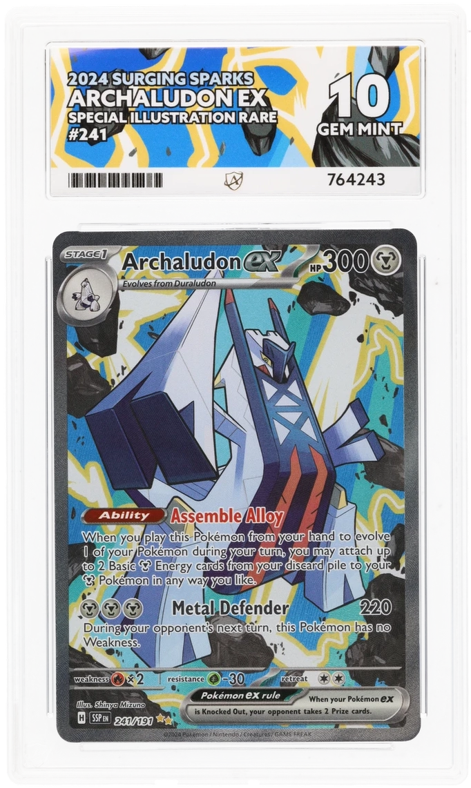 Ace 10 Gem Mint Archaludon ex